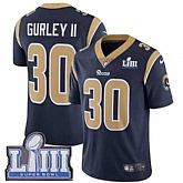 Nike Rams 30 Todd Gurley II Navy 2019 Super Bowl LIII Vapor Untouchable Limited Jersey,baseball caps,new era cap wholesale,wholesale hats